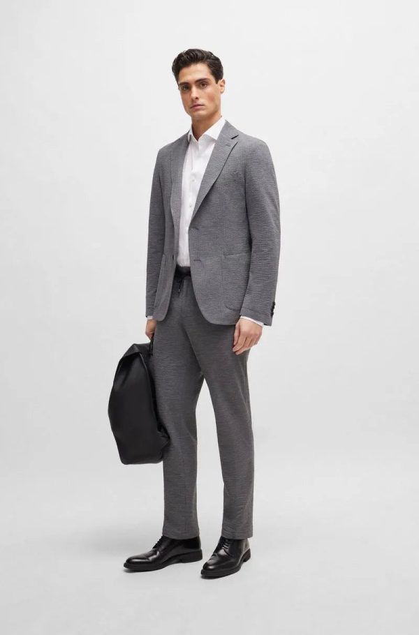 Camisa Slim Fit Em Popeline De Algodão Easy Iron - Imagem 5