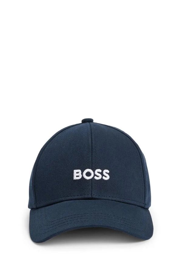 Boné Em Sarja De Algodão Com Logo Bordado - Imagem 4