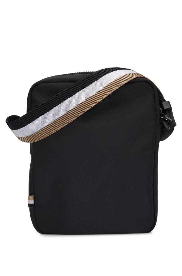 Bolsa Transversal Com Logo Contrastante E Alça Com Listra De Assinatura - Imagem 2