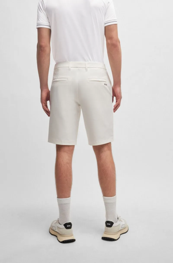 Shorts Slim De Tecido Fácil De Engomar - Imagem 6