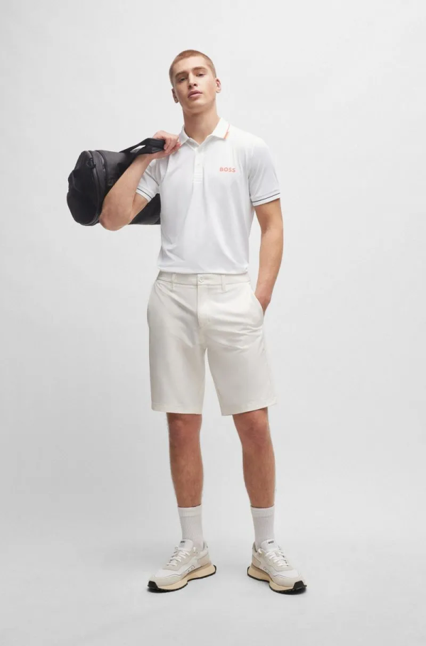 Shorts Slim De Tecido Fácil De Engomar - Imagem 5