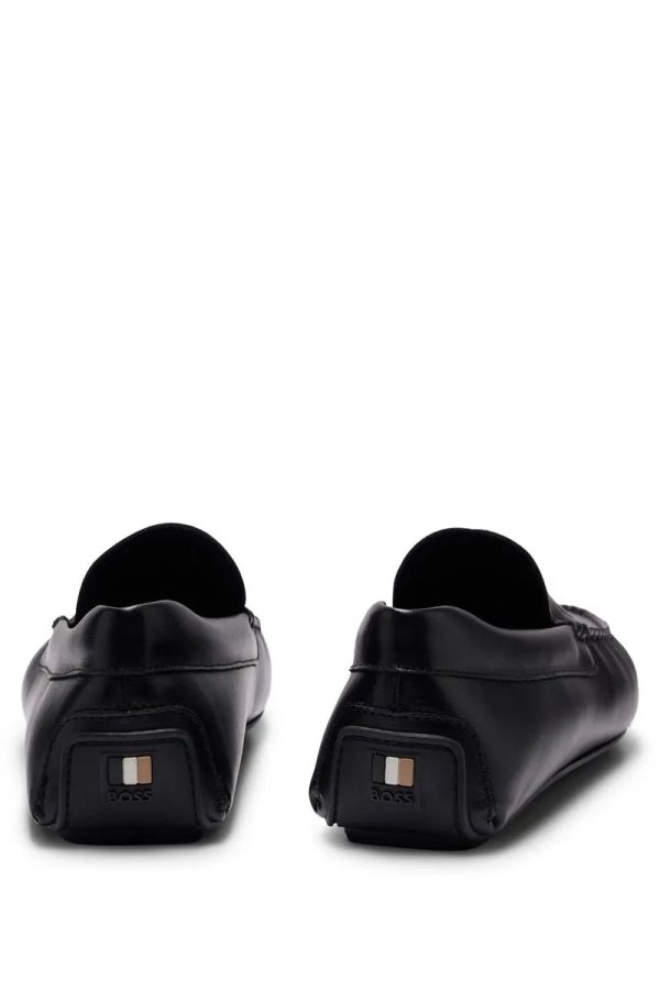 Mocassins De Couro Nappa Com Sola De Motorista E Forro Completo - Imagem 2