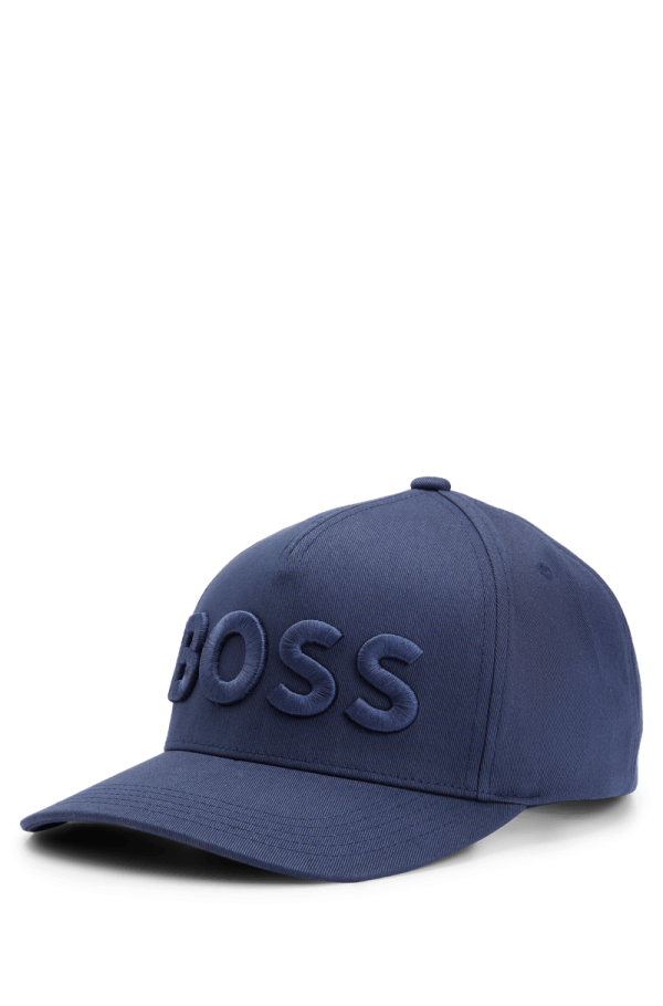 Boné De Algodão-Twill Com Logo Bordado Em 3D - Imagem 2