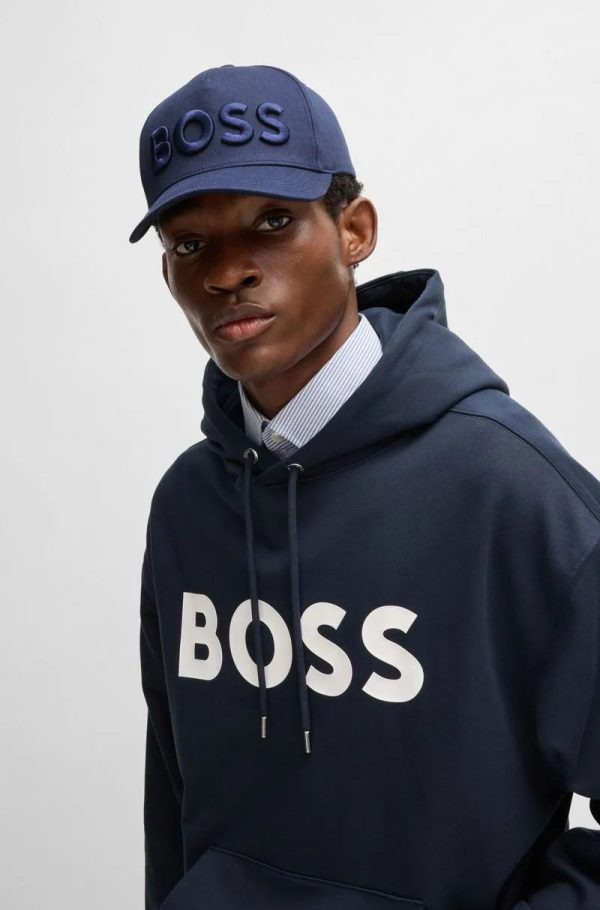 Boné De Algodão-Twill Com Logo Bordado Em 3D - Imagem 5