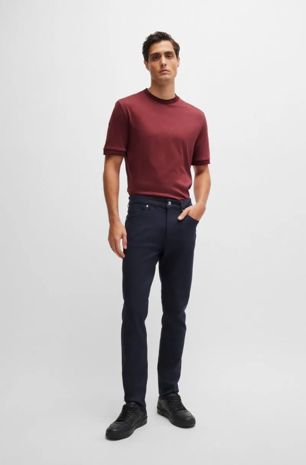 Camiseta De Algodão Mercerizado Porsche X Boss - Imagem 4