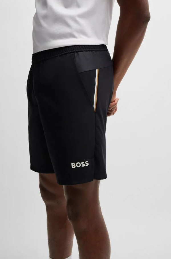 Shorts Boss X Matteo Berrettini Em Tecido De Secagem Rápida - Imagem 2