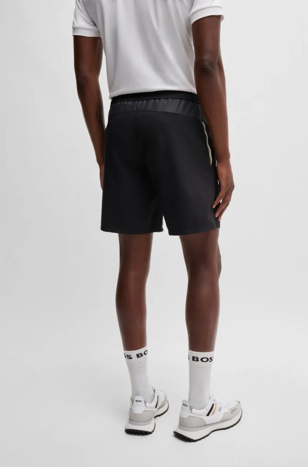 Shorts Boss X Matteo Berrettini Em Tecido De Secagem Rápida - Imagem 3