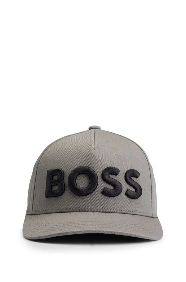 Boné De Algodão-Twill Com Logo Bordado Em 3D - Imagem 6