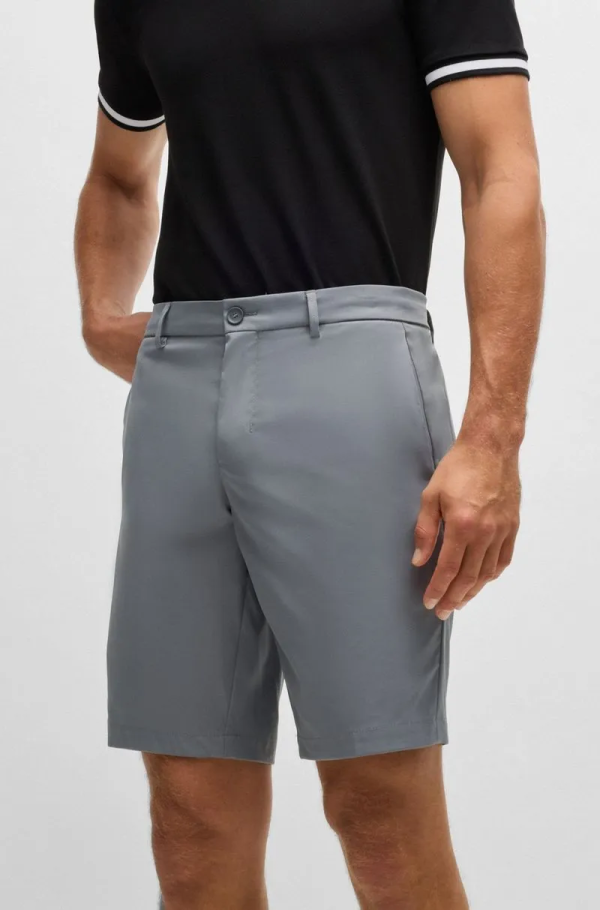 Shorts Slim De Sarja Repelente À Água - Imagem 2