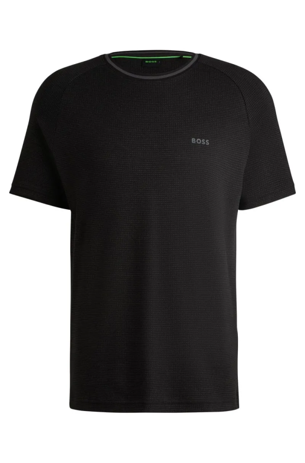 Camiseta De Ajuste Descontraído Em Algodão Com Detalhe De Logo - Imagem 2