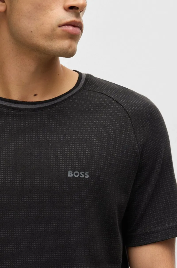 Camiseta De Ajuste Descontraído Em Algodão Com Detalhe De Logo - Imagem 3