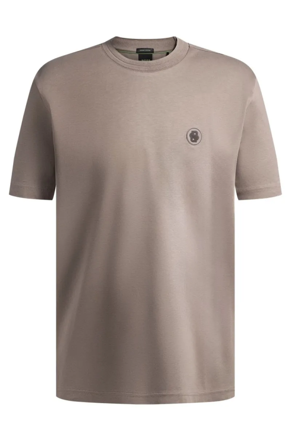 Camiseta Termorreguladora De Algodão Com Monograma Double B