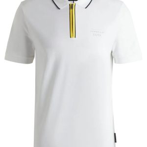 Polo De Algodão Elástico Porsche X Boss