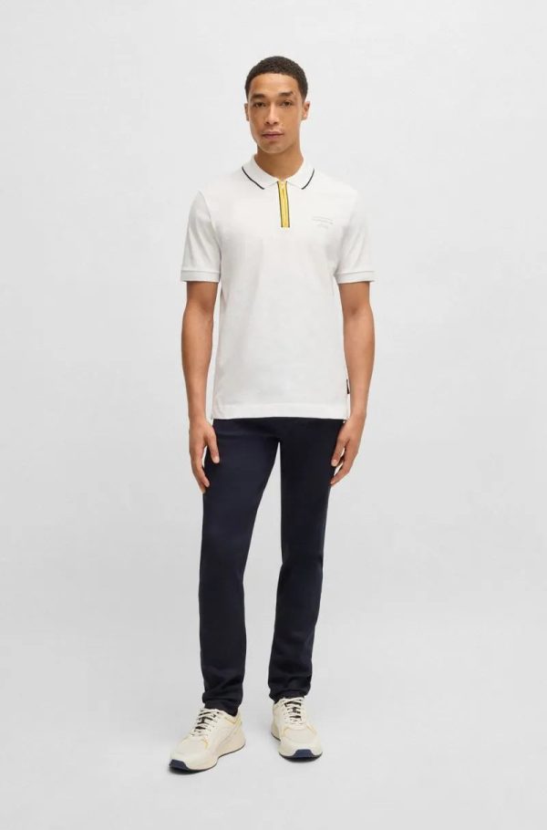 Polo De Algodão Elástico Porsche X Boss - Imagem 2