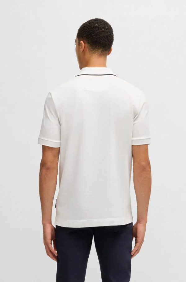 Polo De Algodão Elástico Porsche X Boss - Imagem 5