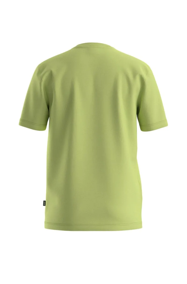 Camiseta De Jersey De Algodão Com Logo Emborrachado - Imagem 2