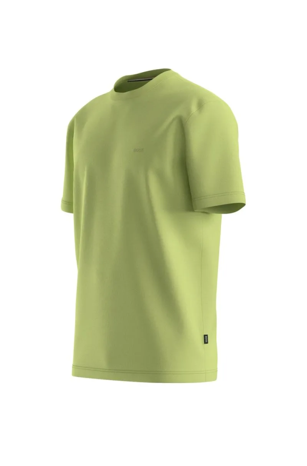 Camiseta De Jersey De Algodão Com Logo Emborrachado - Imagem 3