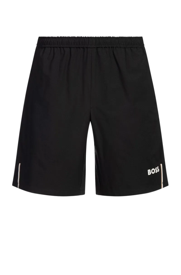 Shorts Em Tecido Super Elástico E De Secagem Rápida - Imagem 4