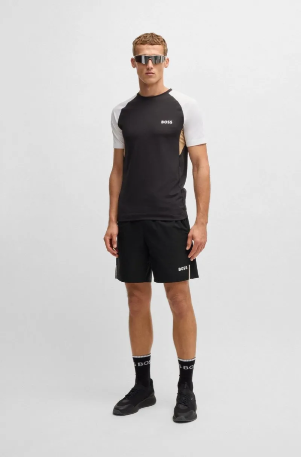 Shorts Em Tecido Super Elástico E De Secagem Rápida - Imagem 2