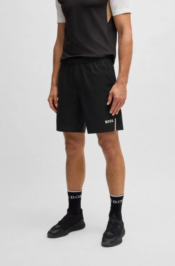 Shorts Em Tecido Super Elástico E De Secagem Rápida