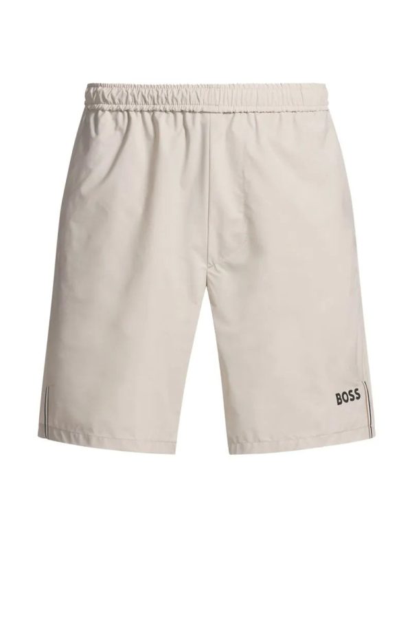 Shorts Em Tecido Super Elástico E De Secagem Rápida - Imagem 3